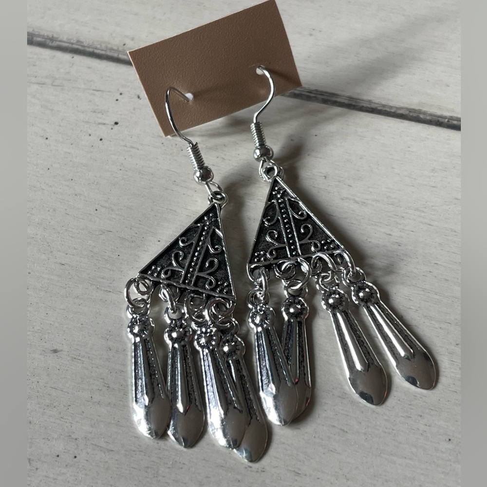 Art Deco Dangle Earrings